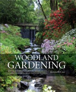 The first colour, large format book on woodland gardening with acid-loving plants.