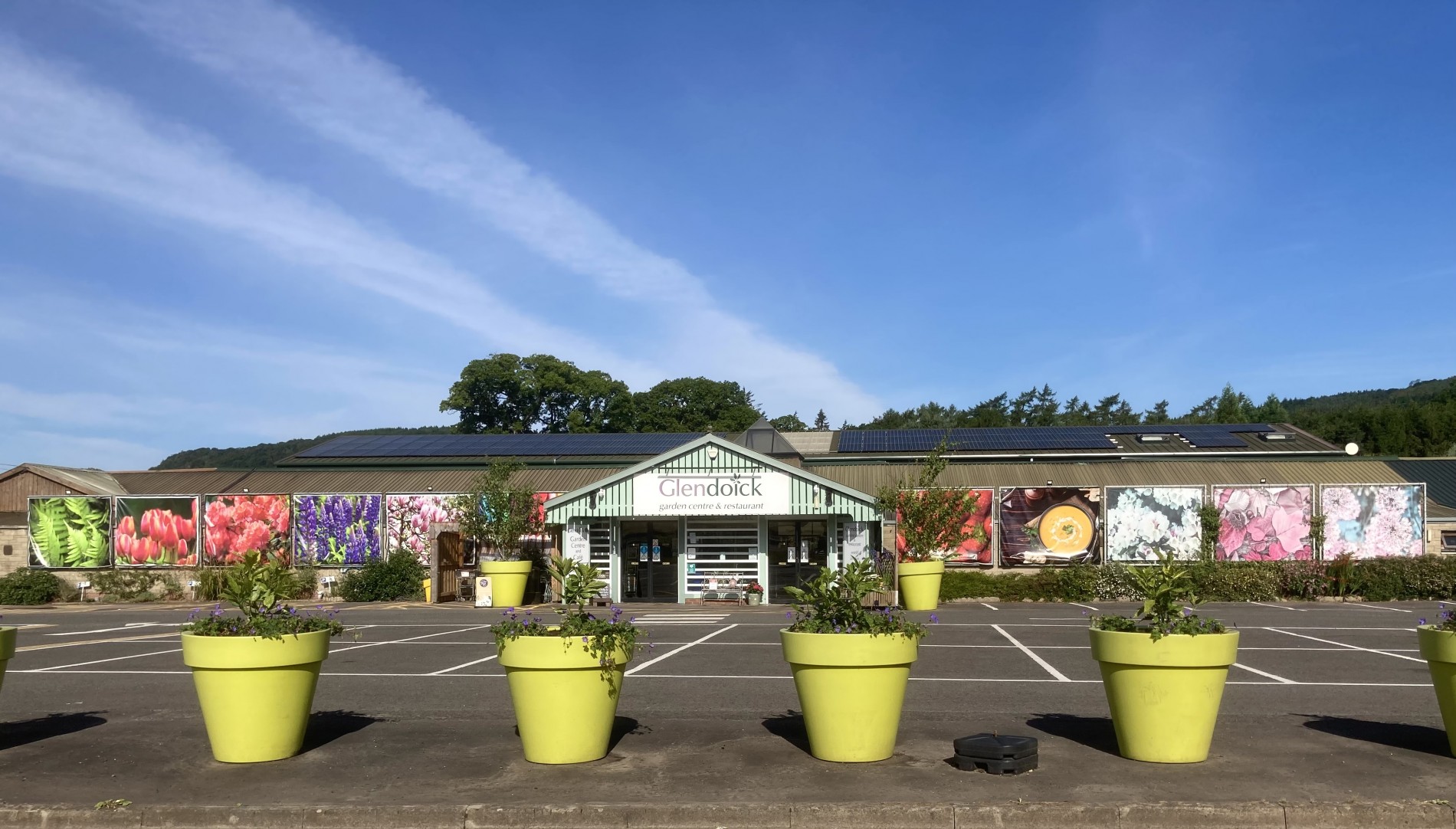 Glendoick Gardens Perth Garden Centre, Cafe and foodhall