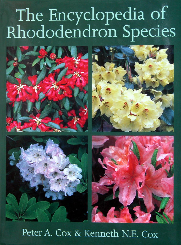 ENCYCLOPEDIA OF RHODODENDRON SPECIES (Out of print in Europe) Book Books